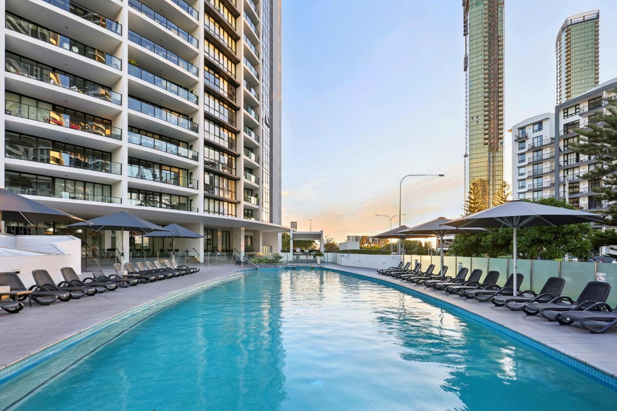 גולד קוסט Ocean View 3-Bed With Gym, Pool, Sauna & Parking מראה חיצוני תמונה